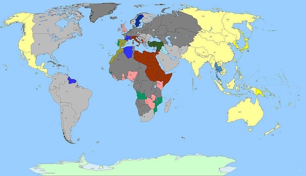 原创1941年,德日意曾对二战后势力范围进行划分,世界各国惨遭瓜分