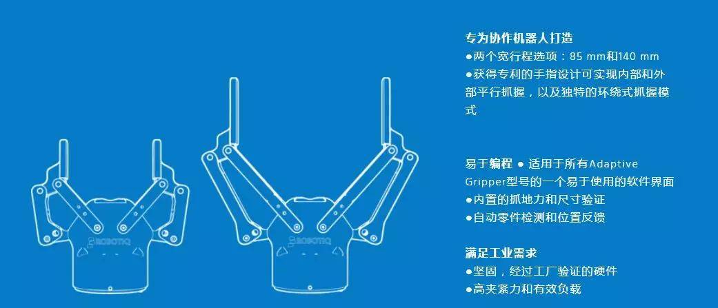 协作机器人的搭档 —— robotiq 自适应夹爪