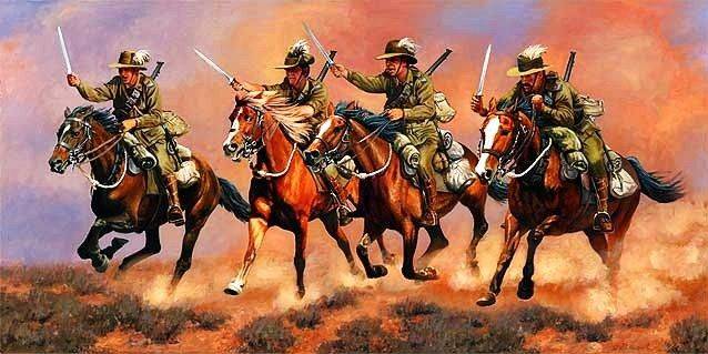 原创骑兵史上最成功的正面冲锋,付出60人代价,就击垮马克沁机枪阵