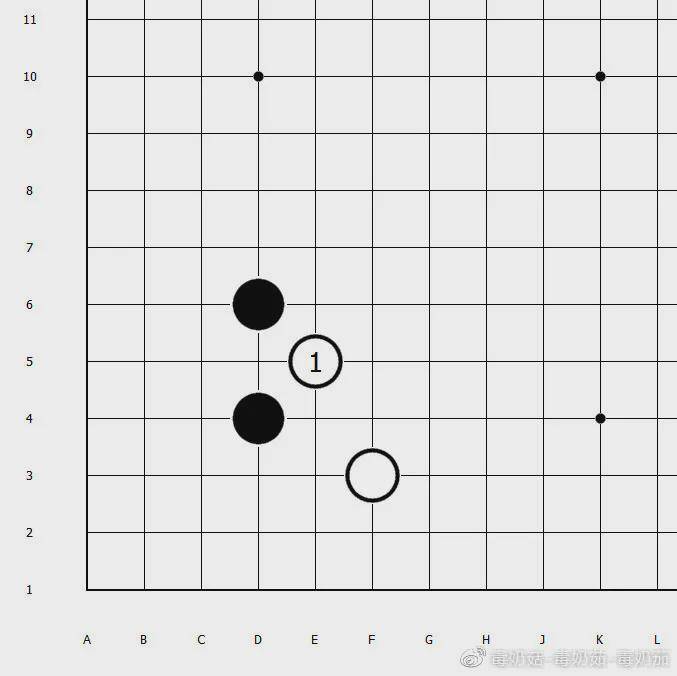 菇围棋定式入门到入土66星位四种守角的异与同