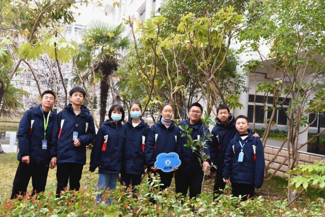 创绿,爱绿,护绿——海门区海南中学初一年级部开展植树活动