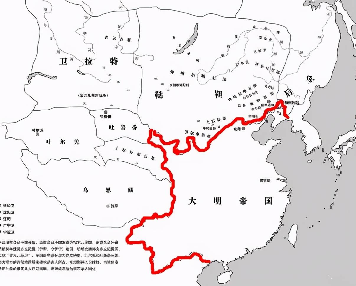 原创元朝1372万国土面积,到明朝仅剩下400万,剩余的土地都去哪了?