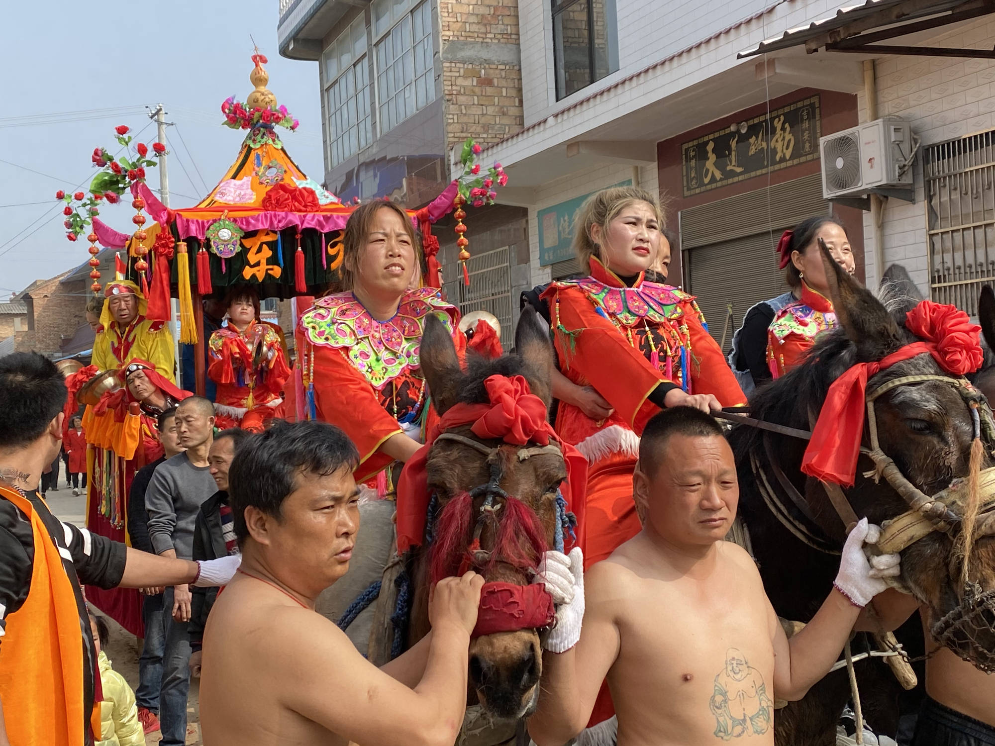 "二月二龙抬头"陕西大荔县阿寿村赛花馍