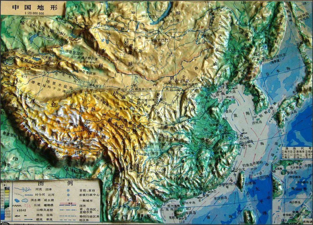 仔细看中国地形图,你就明白中华民族是怎样形成的
