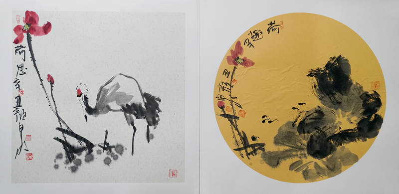 2021年特别推荐:著名画家颜泉作品欣赏_花鸟画