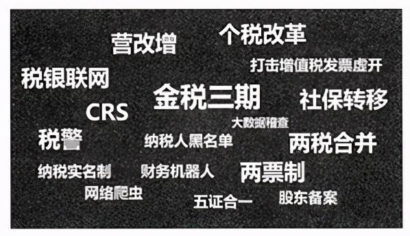 财税改革相关的关键词语异常多,简直是扑面而来,如图 有时连微信朋友