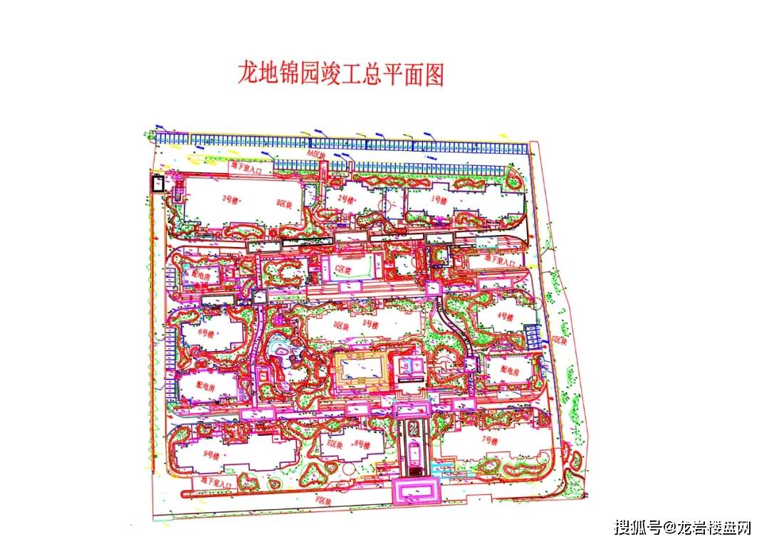 龙地61锦园竣工规划公示