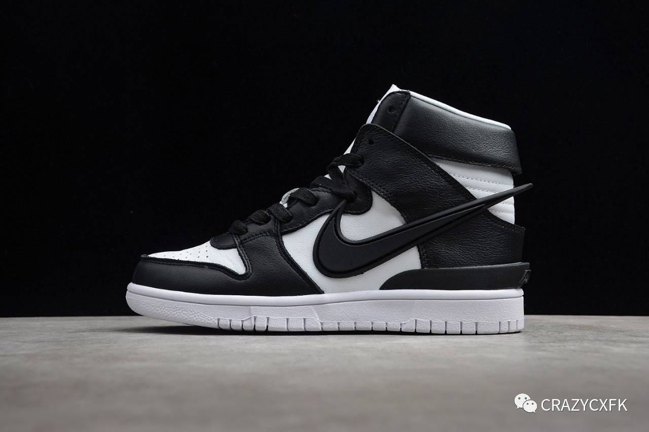 ambushxnikedunkhighblack耐克黑白高帮联名鞋cu7544001