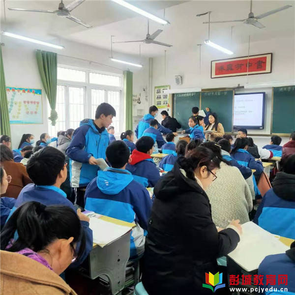 铜山区棠张镇中心中学开展文言文教研活动