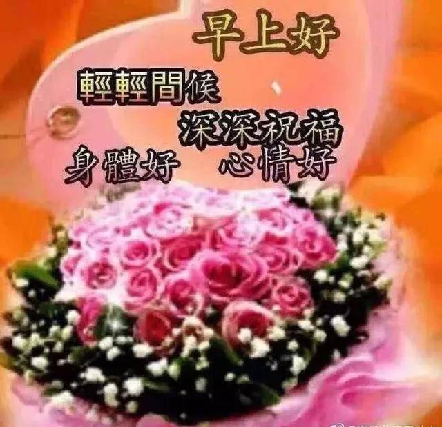 暖心早上好问候祝福语图片带字,早上问候语心情说说