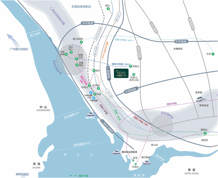 深圳宝安福永【空港·凤凰栖岸】小区配套怎么样?交通方便吗?