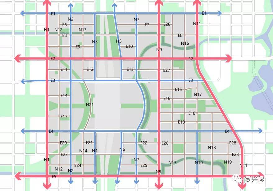 虽然是4条道路的勘察设计招标,但是仅仅是四条道路部分路段的建设规划