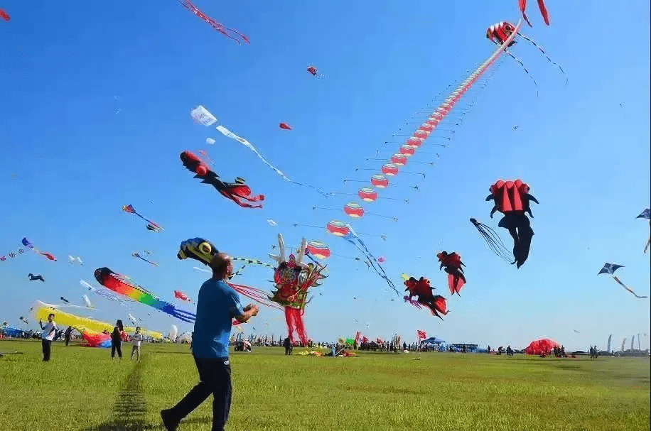 葫芦古镇首届民俗风筝节开启春日嗨玩模式