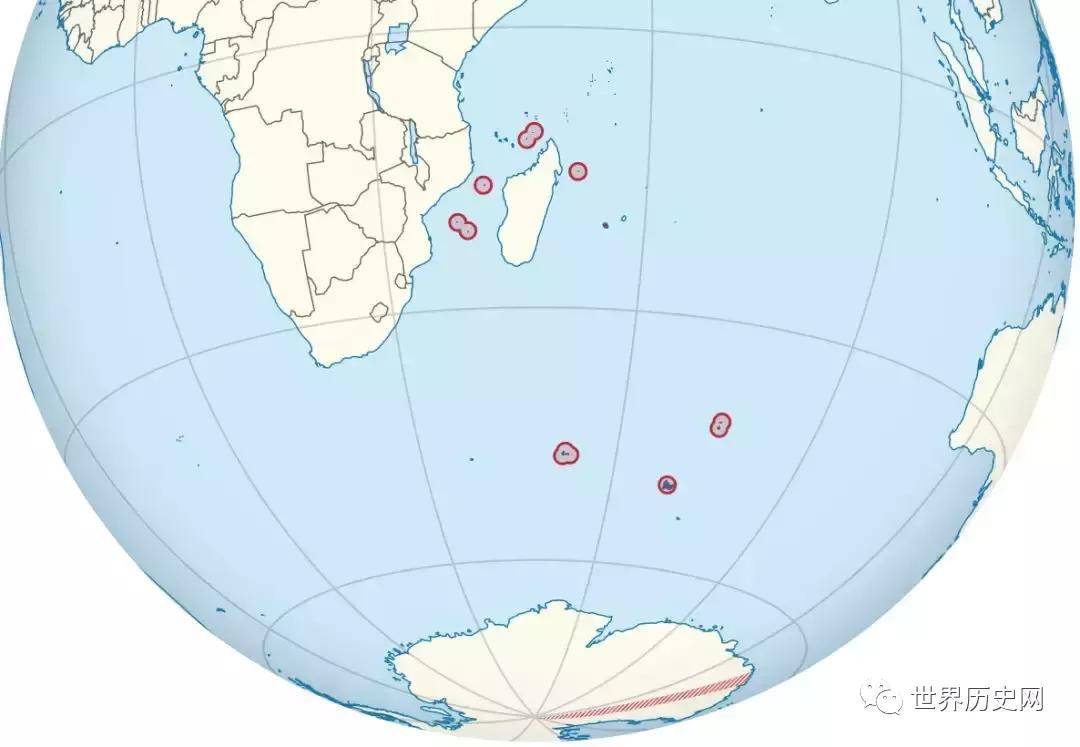 法国声称拥有主权的南印度洋岛屿