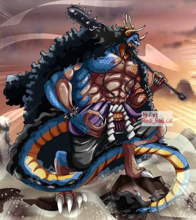 原创海贼王1009话情报:黑炭大蛇上场就遭打脸,四皇大妈脱离战场