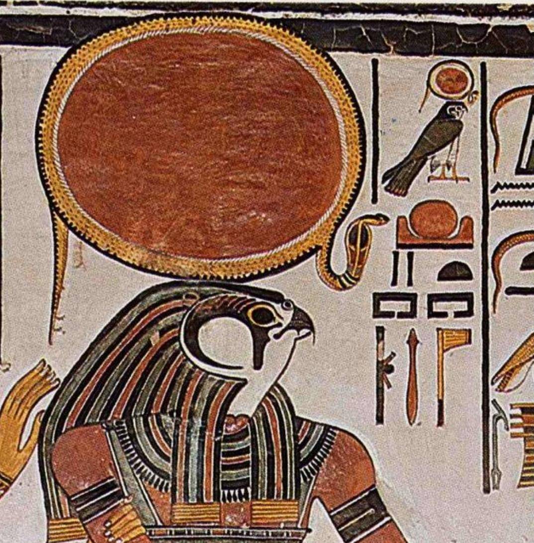 古埃及的太阳神即法老的保护神何露斯
