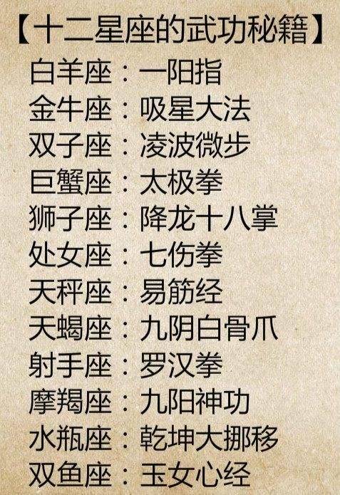 十二星座适合职业,隐形爱好,阴暗面