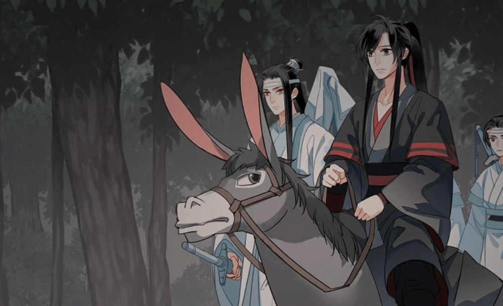 再比如《魔道祖师》中的小苹果.