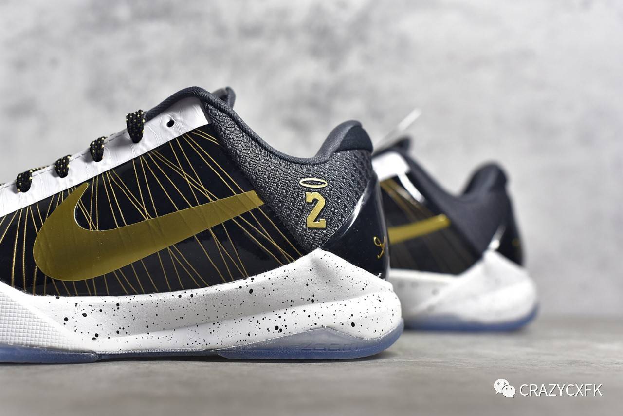 科比5天使曼巴门徒限定篮球鞋nikezoomkobe5lakersprotro