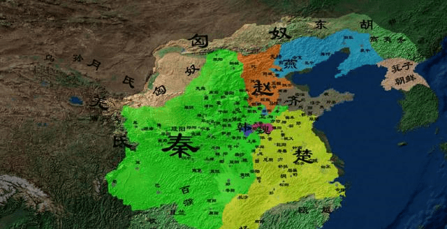 秦国为何敢灭六国?如果看到这张地图,六国将直接投降