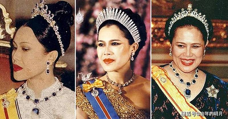 泰国诗丽吉王后的那些珠宝,天鹅形的饰品好漂亮,还是古董级别的