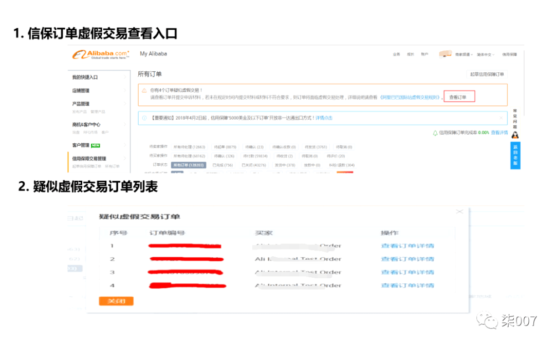 交易规则阿里巴巴国际站虚假交易违规处罚规则