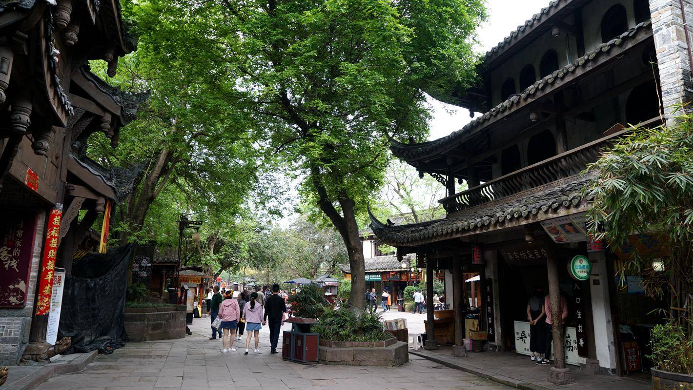 四川省历史文化古镇,有古街,古树,古庙,古建筑