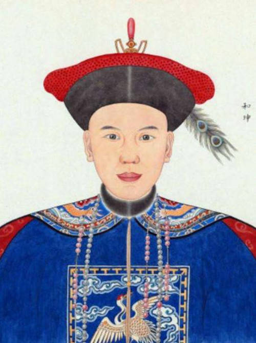 清朝人物真实容貌:乾隆不像雍正,像一个明星,和珅确实