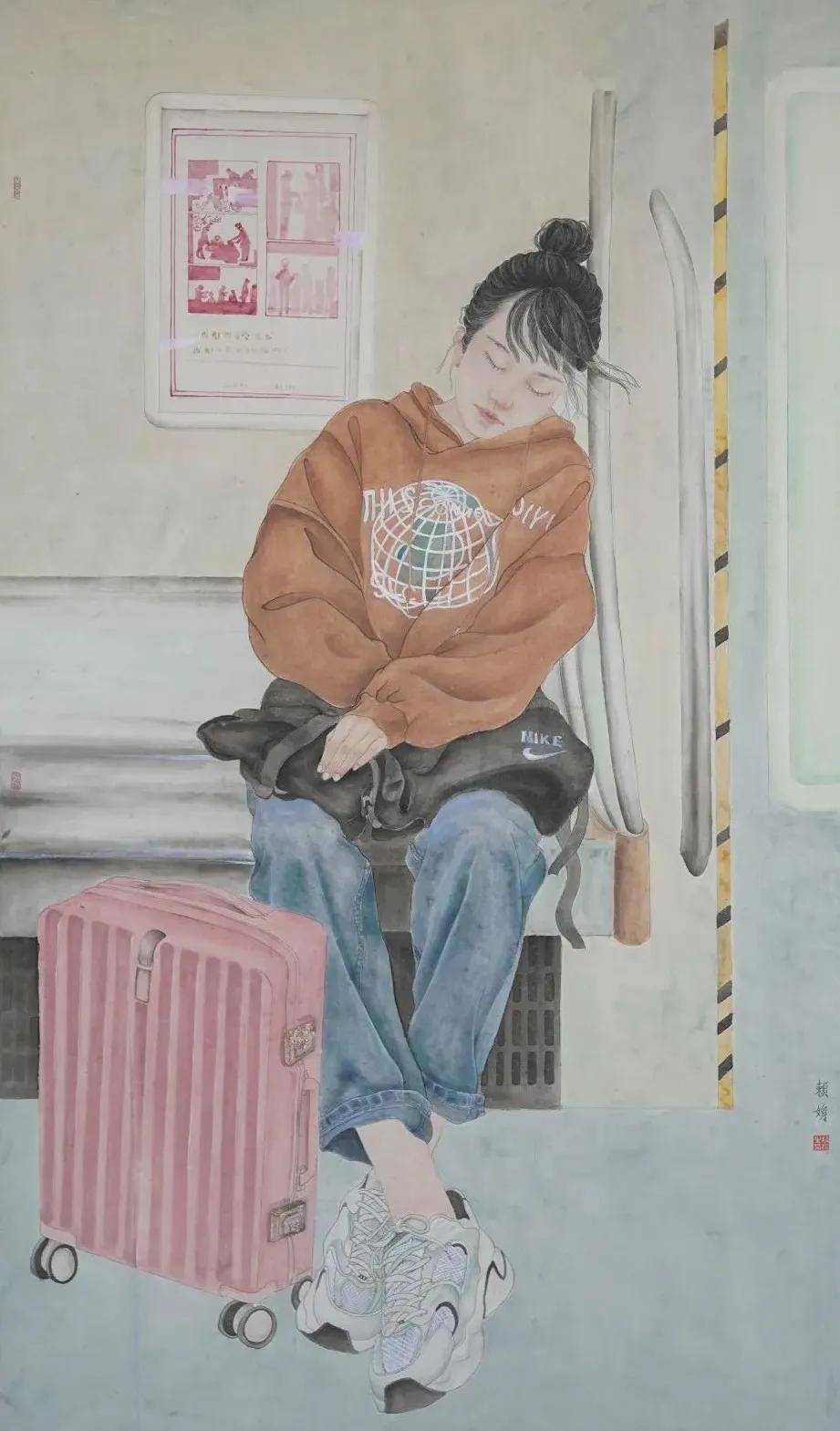 成大中国东盟艺术学院美设学院2021届绘画系毕业作品展——国画