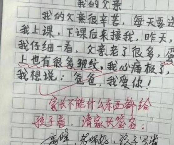 原创小学生"扫雷"作文大火,"妈妈3天没打我了",网友:你命真大