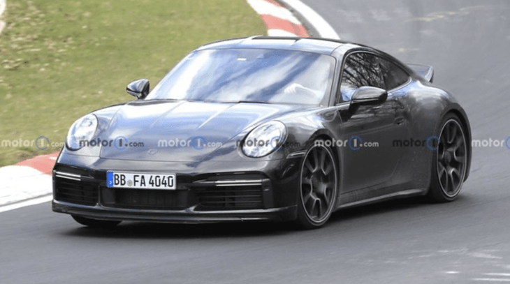 新款保时捷911 sport classic最新谍照曝光 将于明年初亮相