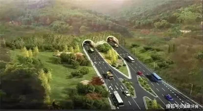 南山隧道,吉庆隧道,江南隧道(规划中),新燕尾山隧道(在建中预计2024年