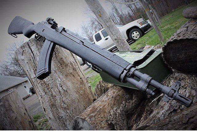 北方工业山寨的7.62x39mm口径m14步枪
