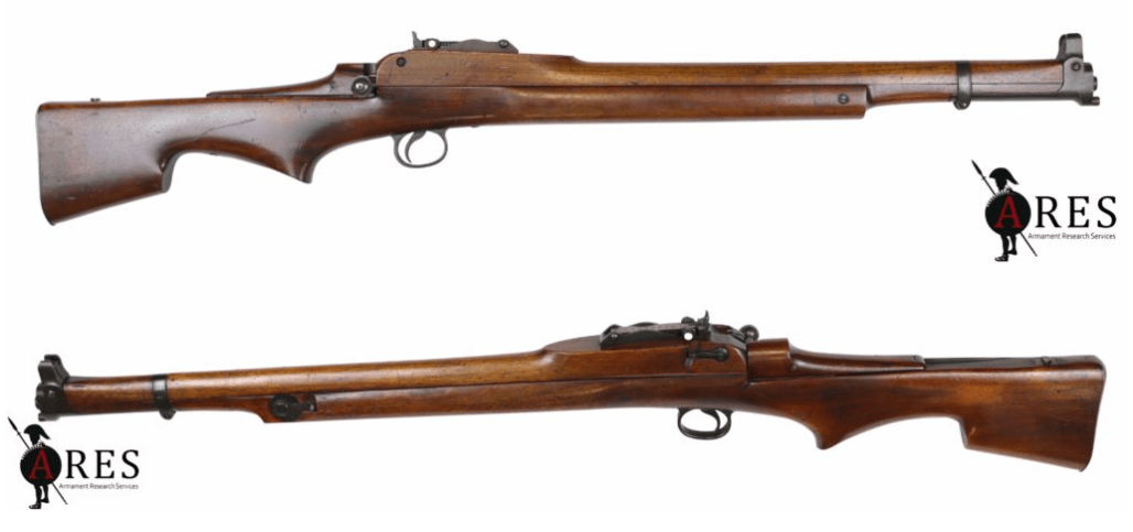 1901年,英国人发明的无托栓动步枪