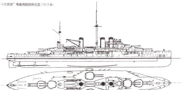 原创起步晚水平低欧陆强国法兰西的海军荣光科尔贝尔级战列舰