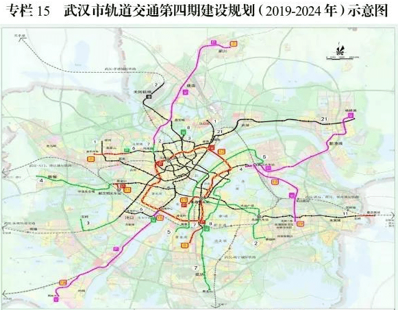 原创武汉十四五规划中提到武汉至红安的轨道交通沿江及阜冈高铁建设