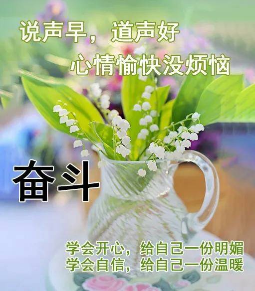 原创朋友圈温馨祝福语录,带字祝福图片,愿你成功翱翔!早安!