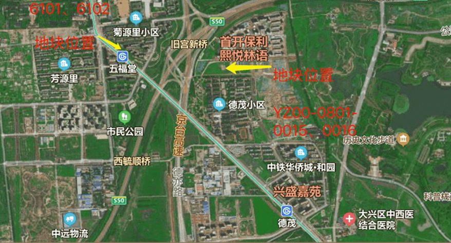 北京市大兴区旧宫镇地块(首开住总)