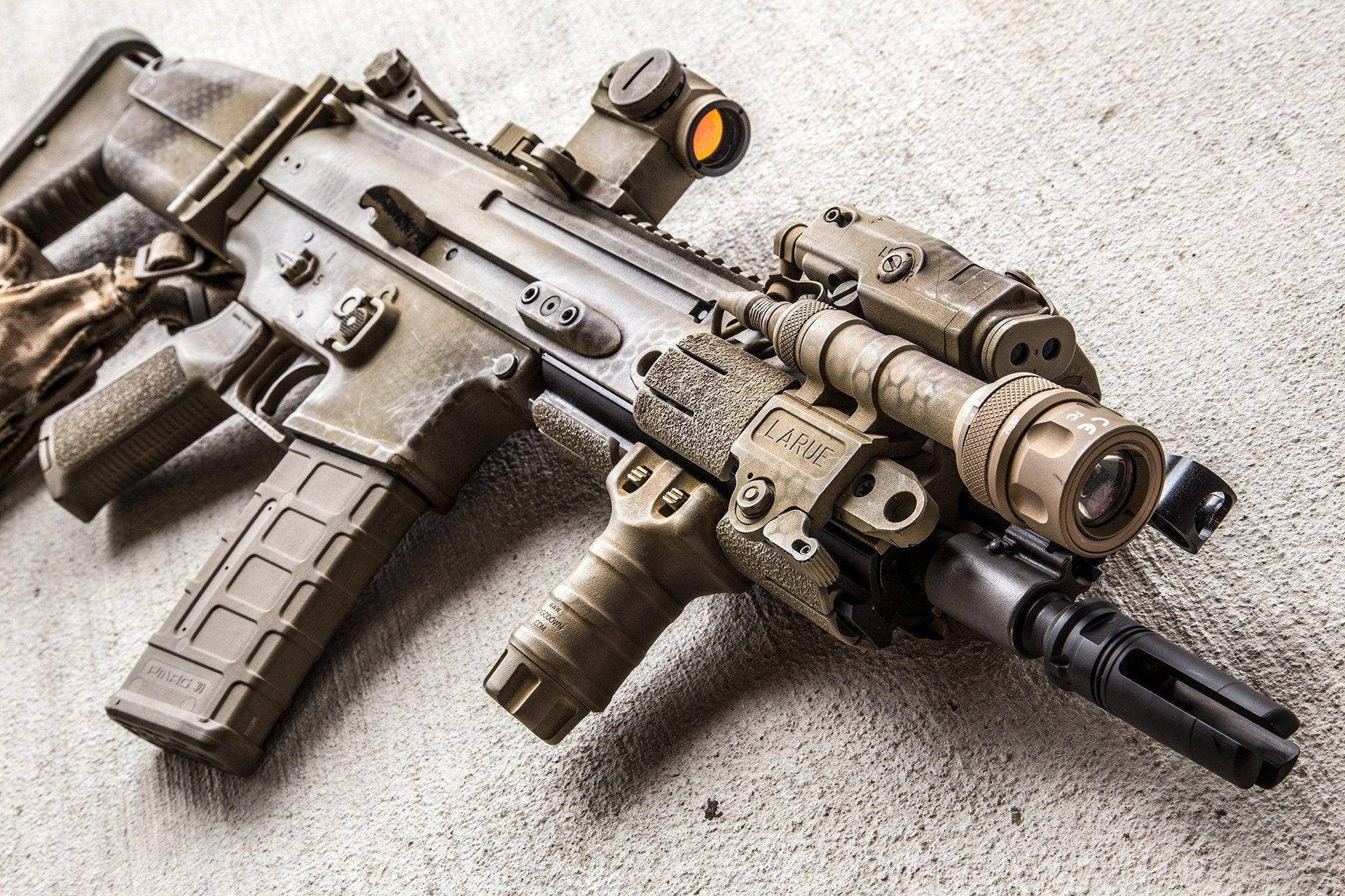原创精心设计的模块化步枪scar,为何没有"拼装"的hk416卖得好?