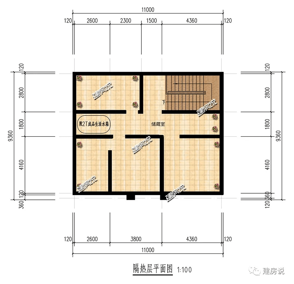 30平方宅基地设计图,农村30平米小户型设计 小宅基地也能建别墅农村自建不到30万全部拿下简直太享受了