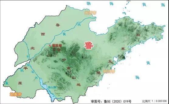 山东就是太行山以东吗?_地图