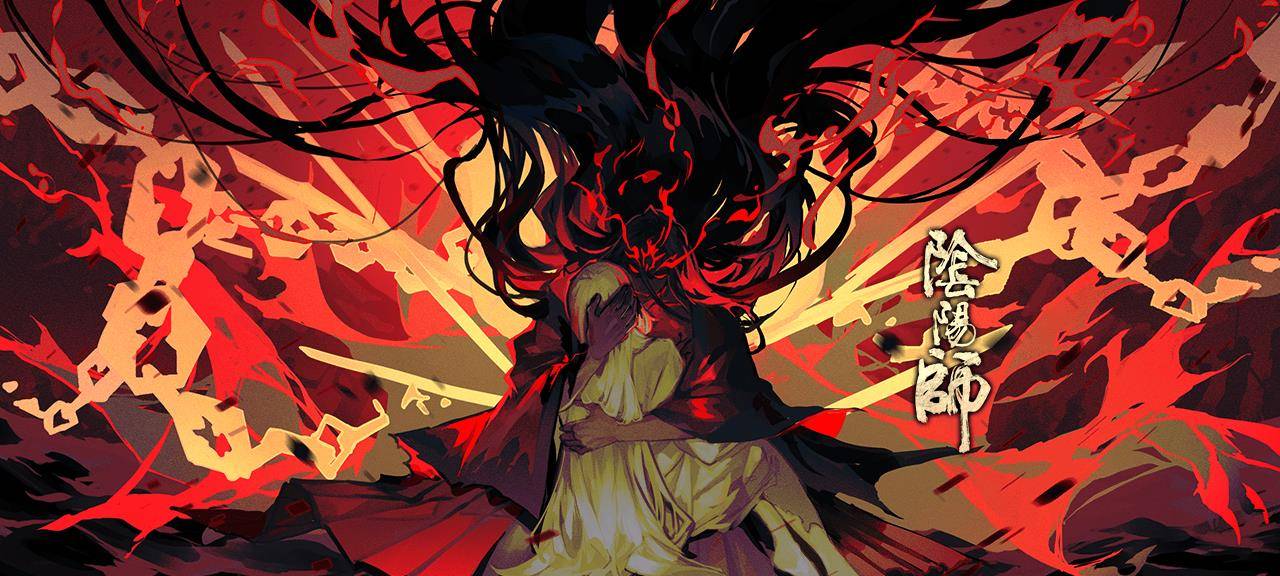 原创阴阳师ssr阿修罗主题插画 帝释天:和我骑一辆车 嫂嫂不会生机吧