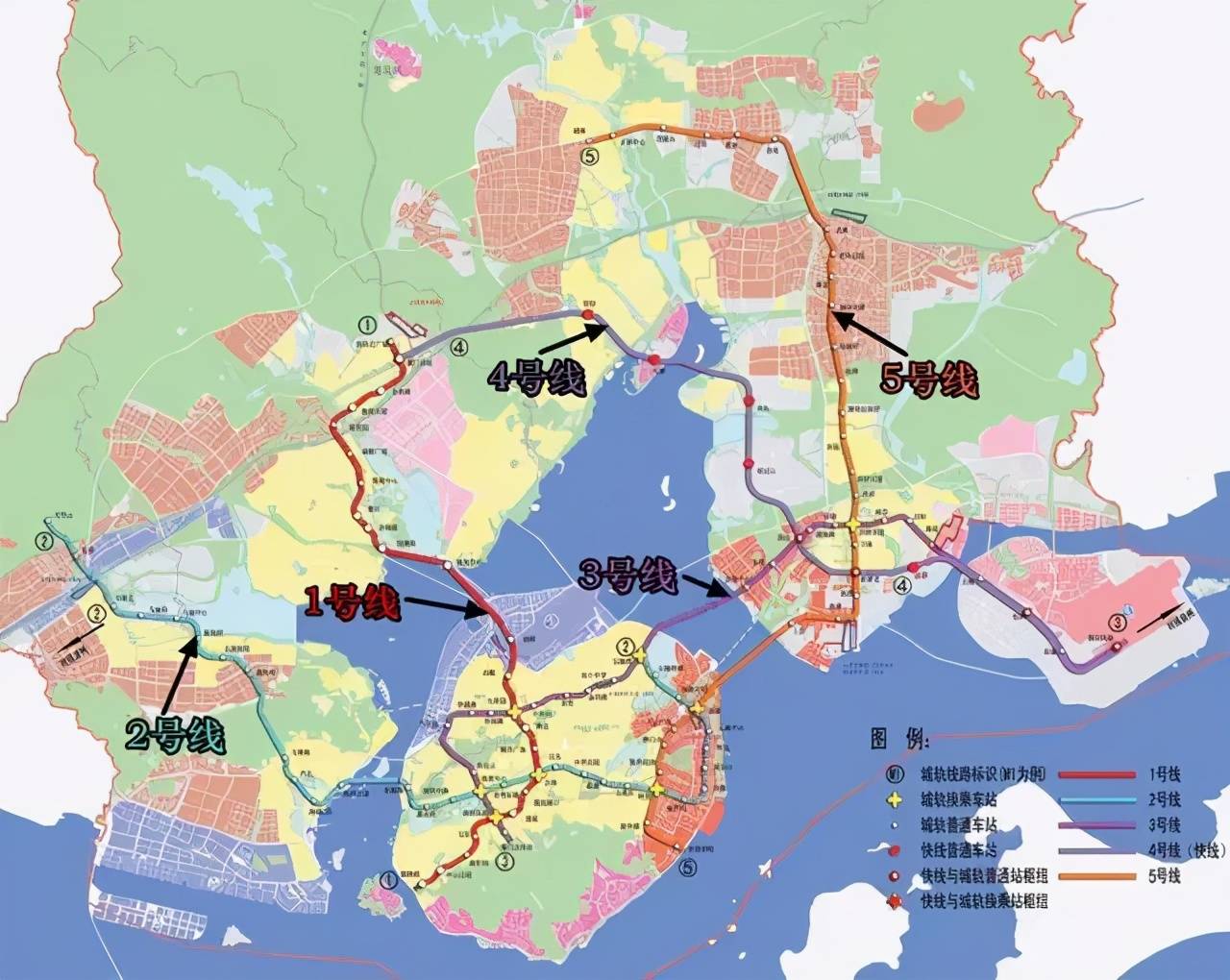 厦门新一轮轨道交通编制:5号线在列,r3线落选