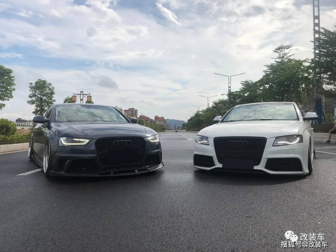 奶爸快乐车奥迪a4l,低趴齐边姿态兼顾家用和热爱