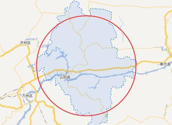 在地理位置上,云阳县东与奉节县相连,西与万州区相接,南与湖北省恩施