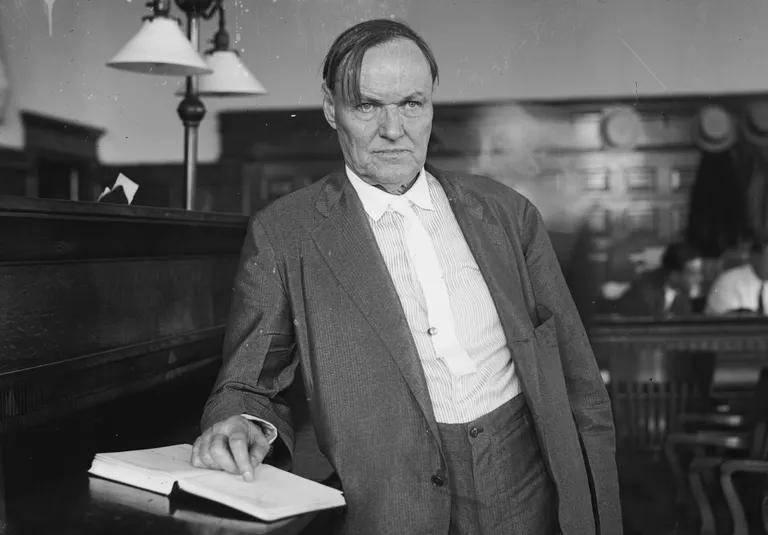 克拉伦斯·达罗 (clarence darrow),著名辩护律师和正义十字军