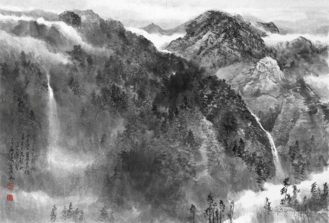 但替"山河"添锦绣——乐震文张弛2021艺术特展
