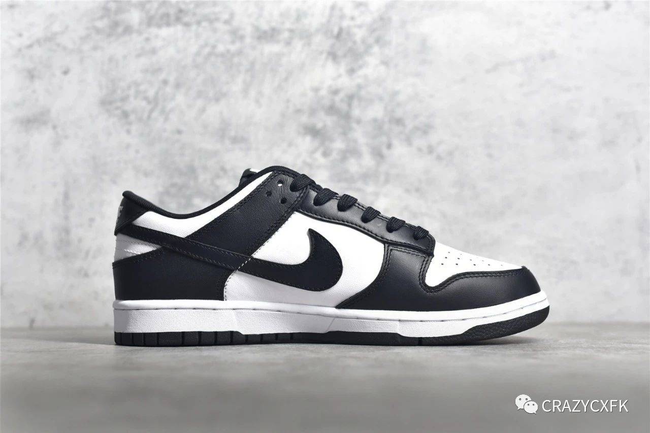 耐克黑白熊猫低帮nikesbdunklowretroblack奥利奥运动滑板鞋