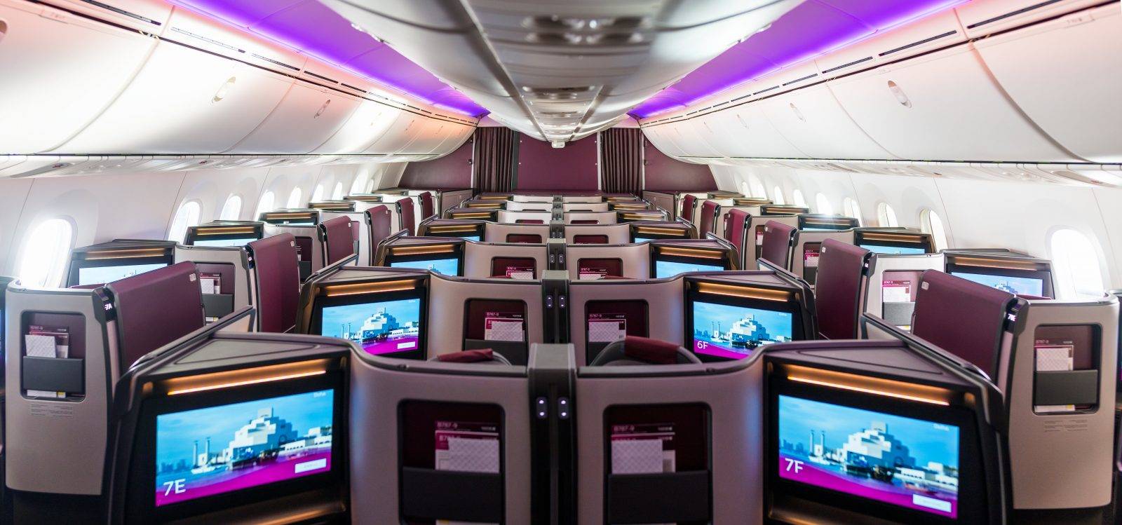 卡塔尔航空推出波音787客机的新商务舱套房_座位