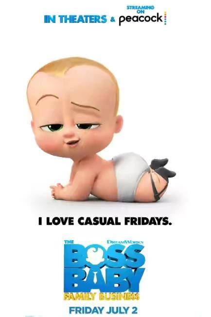 《宝贝老板2家族企业》 #电影# the boss baby: family business 上映